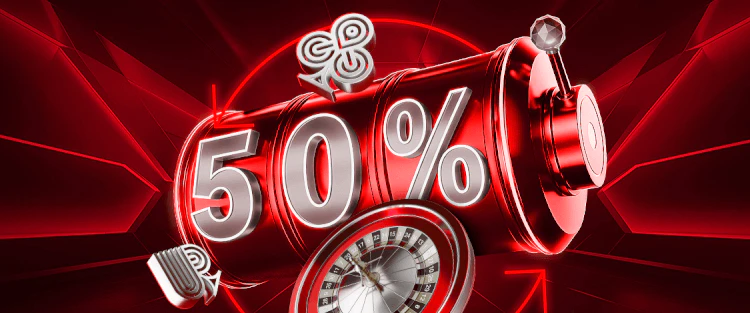 Recarga de Casino 50%